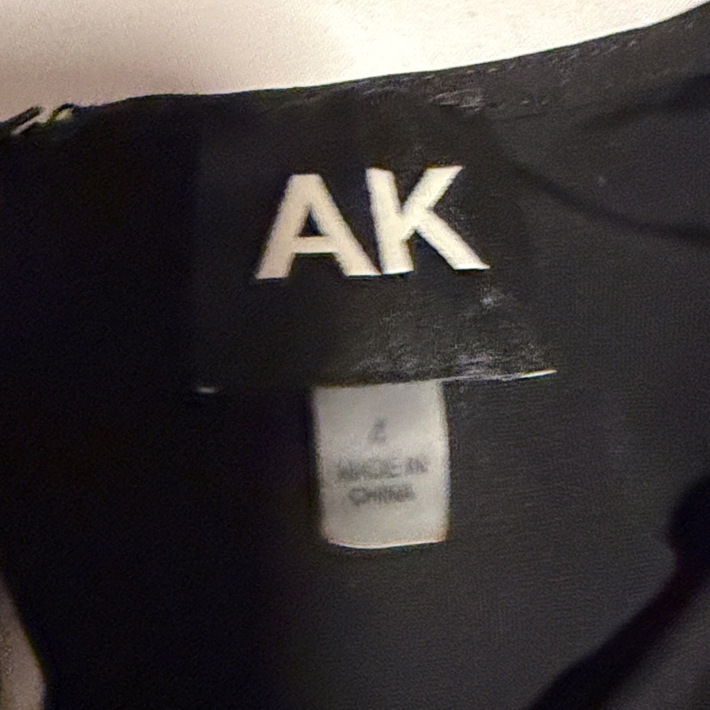 Anne Klein Black Sleeveless Dress - Picture 2 of 6